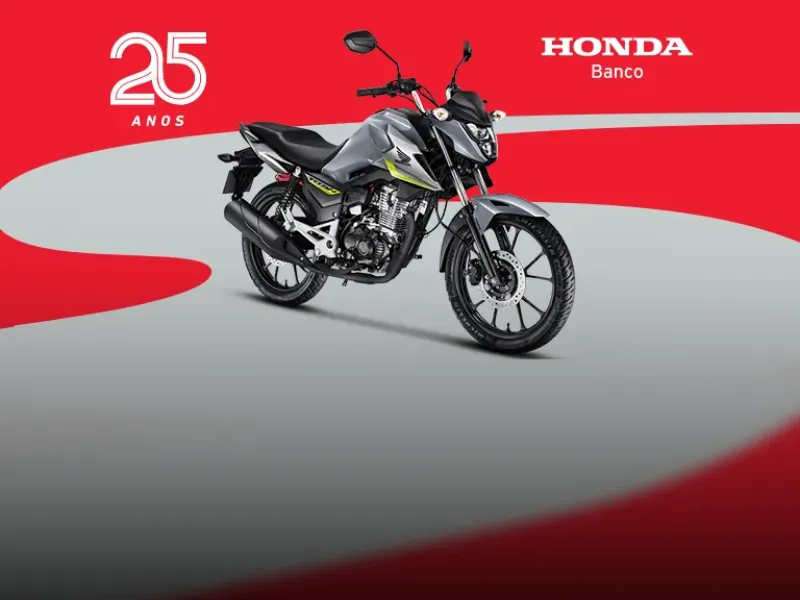 Banner Tablet 25 anos de Banco Honda